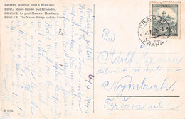 BÖHMEN & MÄHREN - ANSICHTSKARTE 1940 PRAG - NYMBURK Mi #39 /T118 - Briefe U. Dokumente