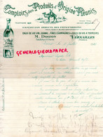 78-VERSAILLES-RARE LETTRE COMPTOIR PRODUITS ORIGINE REUNIS-EAUX DE VIE-COGNAC-JARNAC-M. DOIZON-FINE CHAMPAGNE-1923 - Ambachten