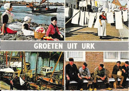 Nederland/Holland,  Urk, Groeten Uit Urk, 4-luik, 1970 - Urk