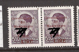 CG- MONT  2  1941 39 A--RRR-ERROR-  G  -  SELTEN SEHR !!!!!!   ITALIEN   OCCUPATION LUX   -MONTENEGRO CRNA GORA  HINGED - Montenegro