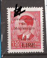 CG- MONT  2  1941 36 A--RRR-ERROR-  G  -  SELTEN SEHR !!!!!!   ITALIEN   OCCUPATION LUX   -MONTENEGRO CRNA GORA  HINGED - Montenegro