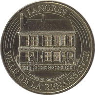 2018 MDP214 - LANGRES 3 - Ville De La Renaissance / MONNAIE DE PARIS 2018 - 2018