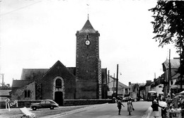 St Brévin Les Pins * Rue Et église Du Village * Automobile Voiture Ancienne - Saint-Brevin-les-Pins