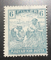 Hungary/Magyarország 6 Filler 1916 - Nuovi