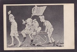 CPA Angleterre Royaume Uni Satirique Caricature Edward VII Edouard Non Circulé - Sonstige & Ohne Zuordnung