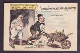 CPA Angleterre Royaume Uni Satirique Caricature Edward VII Edouard Non Circulé Portugal - Sonstige & Ohne Zuordnung