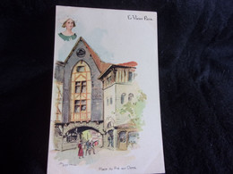 Delcampe - Avant 1903. Illustrateur Robida.Le Vieux Paris.Place Du Pré Aux Clercs. - Robida