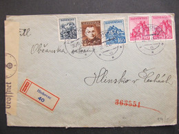 R-BRIEF Hlohovec - Hlinsko 1942  ///  D*46068 - Covers & Documents