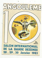 Cp, Bourses & Salons De Collections, 10 E Salon Internationale De La Bande Déssinée , 1983 , Illustrateur P. Gillon - Sammlerbörsen & Sammlerausstellungen