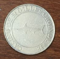 85 SAINT GILLES CROIX DE VIE CASINO JETON DE 0,50 EURO SLOT MACHINE CHIP COINS TOKENS - Casino