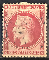 FRANCE 1867 - Canceled - YT 32 - 80c - 1863-1870 Napoléon III. Laure