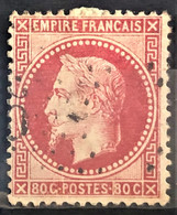 FRANCE 1867 - Canceled - YT 32 - 80c - 1863-1870 Napoleon III With Laurels