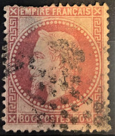 FRANCE 1867 - Canceled - YT 32 - 80c - 1863-1870 Napoleon III With Laurels