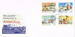 37887. Carta F.D.C. WAMGANUI (New Zealand) 1984. ANTARCTIC RESEARCH. Antartida - FDC