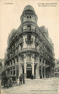 Lourdes * Devanture Hôtel Moderne * Soubirous Frères - Lourdes