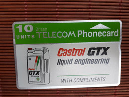 Phonecard Castrol GTX  Used  042 B Rare - BT Privé-uitgaven