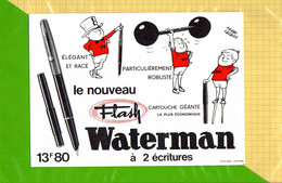 BUVARD & Blotting Paper  : Le Nouveau Flash WATERMAN  A 2 Ecritures - Papeterie