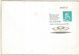 ENTERO POSTAL FILATEM 86 CALELLA NOMINACION BARCELONA JUEGOS OLIMPICOS 1992 - Summer 1992: Barcelona