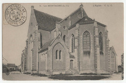 La Montagne (Loire-Atlantique - 44) - L'Eglise. CP NB. Editions C. L. C., Paris, Collection F. Chapeau, Nantes - La Montagne