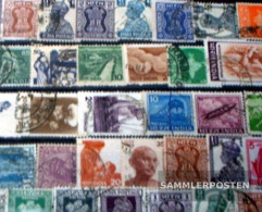 India 50 Different Stamps - Colecciones & Series