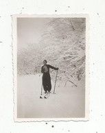 Photographie , Sports D'hiver ,ski , 1935 , LA SCHLUCHT, Sentier Alsacien - Sporten