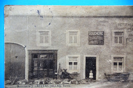 Tellin 1925: Boucherie J Laurent-Jallay Animée Avec Gibiers - Tellin