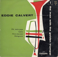 Disque - Eddie Calvert - Ho, Mein Papa - Columbia ESRF 1050 - France 1953 - Jazz