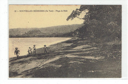 CPA NOUVELLES HEBRIDES - 21. ILE VATE - PLAGE DE MELE - Vanuatu