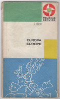 EUROPA  BP TOURING SERVICE EUROPA  MAP - Europe