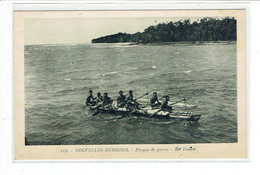 CPA NOUVELLES HEBRIDES - 119. PIROGUE DE GUERRE - ILOT TOMAN - Vanuatu