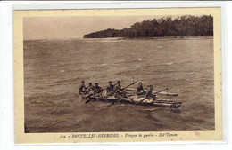 CPA NOUVELLES HEBRIDES - 119. PIROGUE DE GUERRE - ILOT TOMAN - Vanuatu