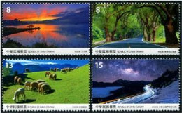 TAIWAN 2020 - Paysages, Moutons - 4 Val Neuf // Mnh - Nuevos