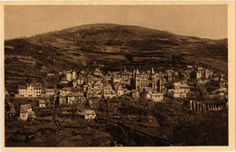 CPA Conques Vue Generale. Les Remparts FRANCE (1013164) - Conques Sur Orbiel