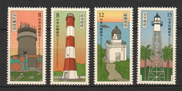 TAIWAN 2018 - Phares - 4 Val Neuf // Mnh - Unused Stamps