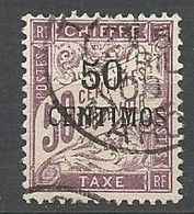 MAROC Taxe N° 4 OBL - Postage Due