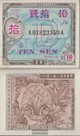 Japan Pick-number: 63 Uncirculated 1945 10 Sen - Japon