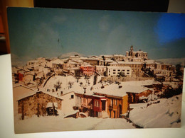 Cartolina Spinoso Prov Potenza  Panorama Con Neve - Potenza