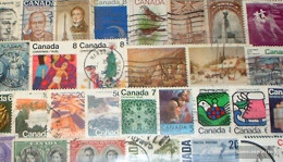 Canada 100 Different Stamps - Colecciones