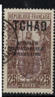 TCHAD          N°  YVERT  :   26  ( 1 )       OBLITERE       ( Ob   9/19  ) - Used Stamps