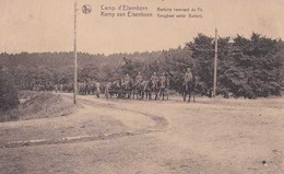 Elsenborn - Butgenbach - Camp - Batterie Revenant Du Tir - Circulé En 1924 - Animée - TBE - Elsenborn (camp)