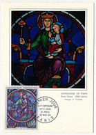 FRANCE - Carte Maximum - VIIIeme Centenaire Notre Dame De Paris - 23 Mai 1964 - 1960-1969