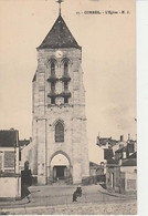 Delcampe - CORBEIL    (91 -  L' ÉGLISE   - CPA - ( 20 / 10 / 3  )   Dos. - Divisé  -  -          Circulé -     Oui - Non - Corbeil Essonnes