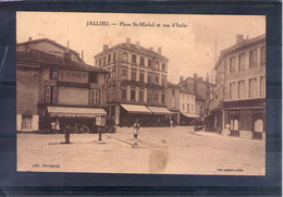 38. Jallieu. Place St Michel Et Rue D'italie - Jallieu