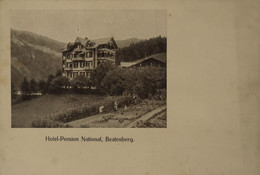 Suisse (BE) Beatenberg // Hotel - Pension National 19?? - Beatenberg