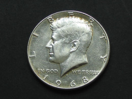 Half  - 1/2 Dollar 1968 D - KENNEDY - Silver - Etats-Unis - United States - USA **** EN ACHAT IMMEDIAT **** - 1964-…: Kennedy