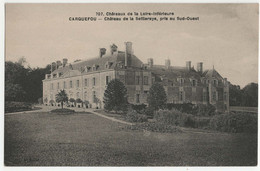 Carquefou (Loire-Atlantique - 44) - Château De La Seilleraye, Pris Au Sud-Ouest. CP NB. Editions F. Chapeau, Nantes - Carquefou