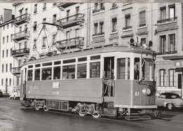 N°5576 R -cpm Be 4/4 61 Boulevard Geroges Favon -Genève- - Strassenbahnen