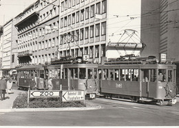 N°5580 R -cpm Bâle -croisement à Aeschenplatz -tram Be 2/2 207- - Strassenbahnen