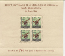 BARCELONA  Edifil NE25/NE26** Mnh  Navidad Serie Completa  1944  NL1065 - Barcelona