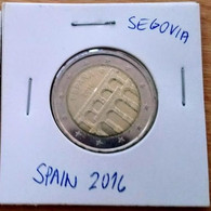 SPAIN_Spain 2 Euro 2016 Aqueduct In Segovia UNC - Altri & Non Classificati